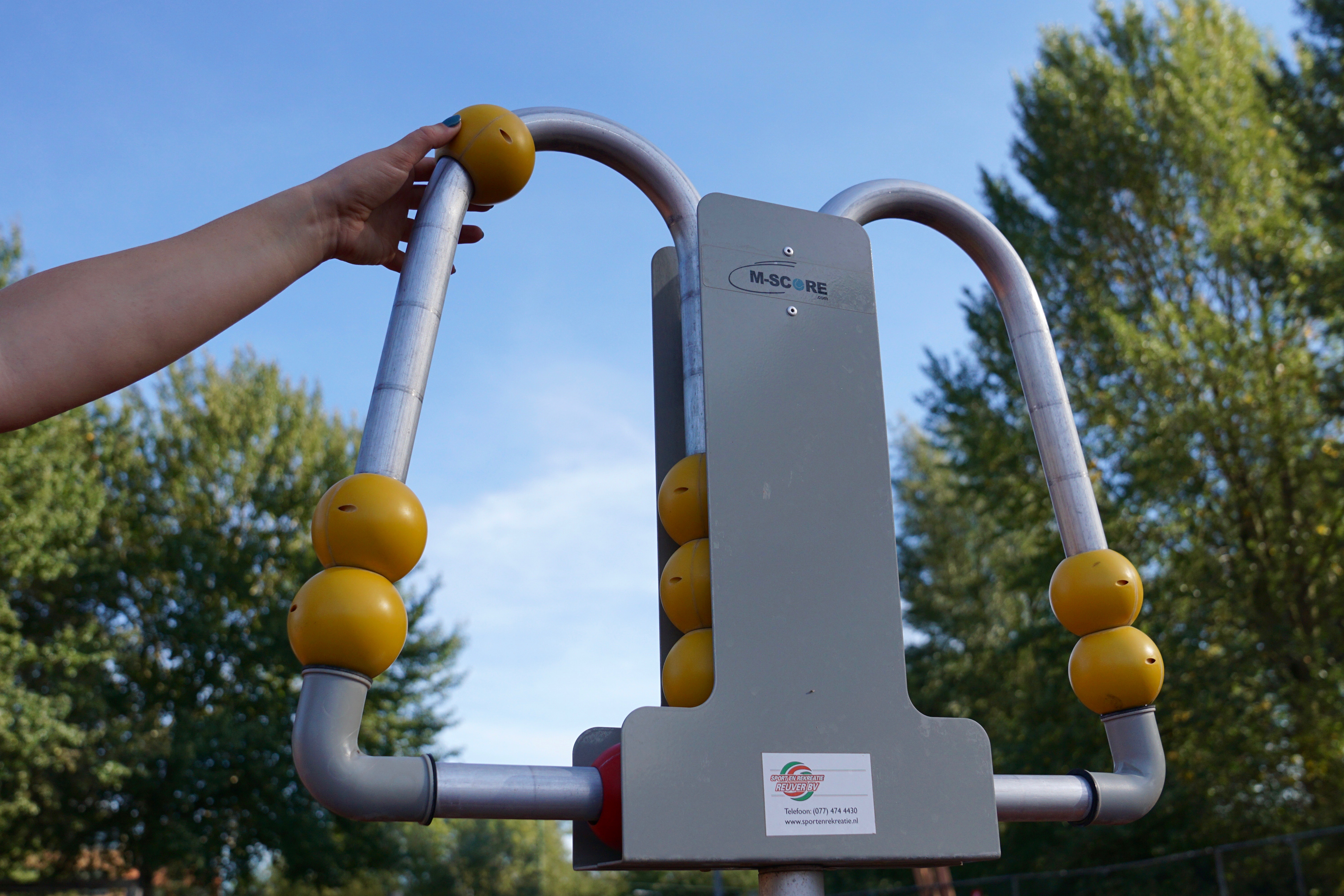 Scorebord stand groen