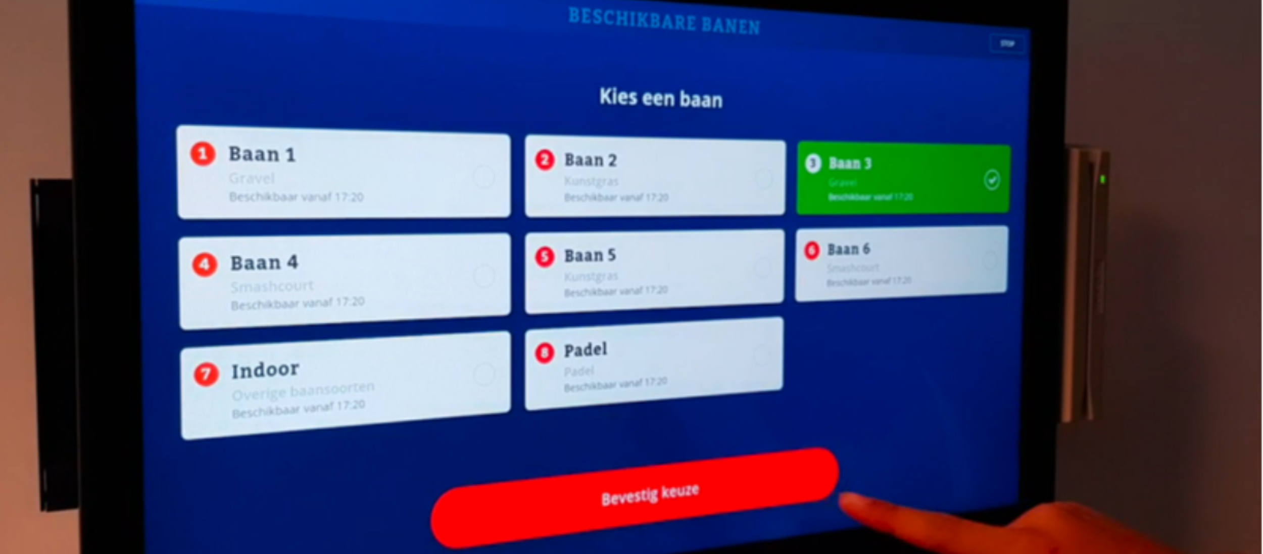 Afhangbord KNLTB