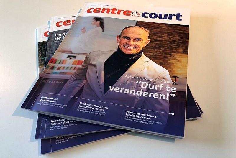 Cover Centrecourt Magazine 1 2020