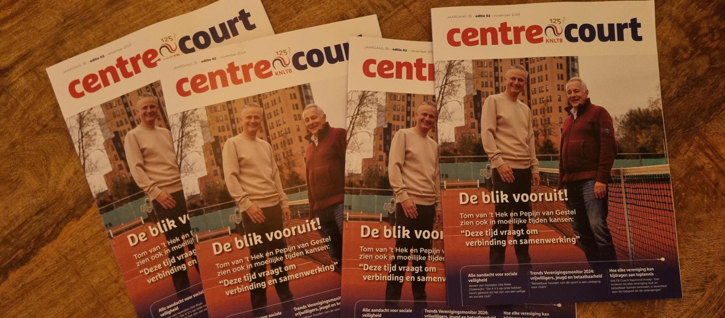 Centrecourt Magazine cover 2024
