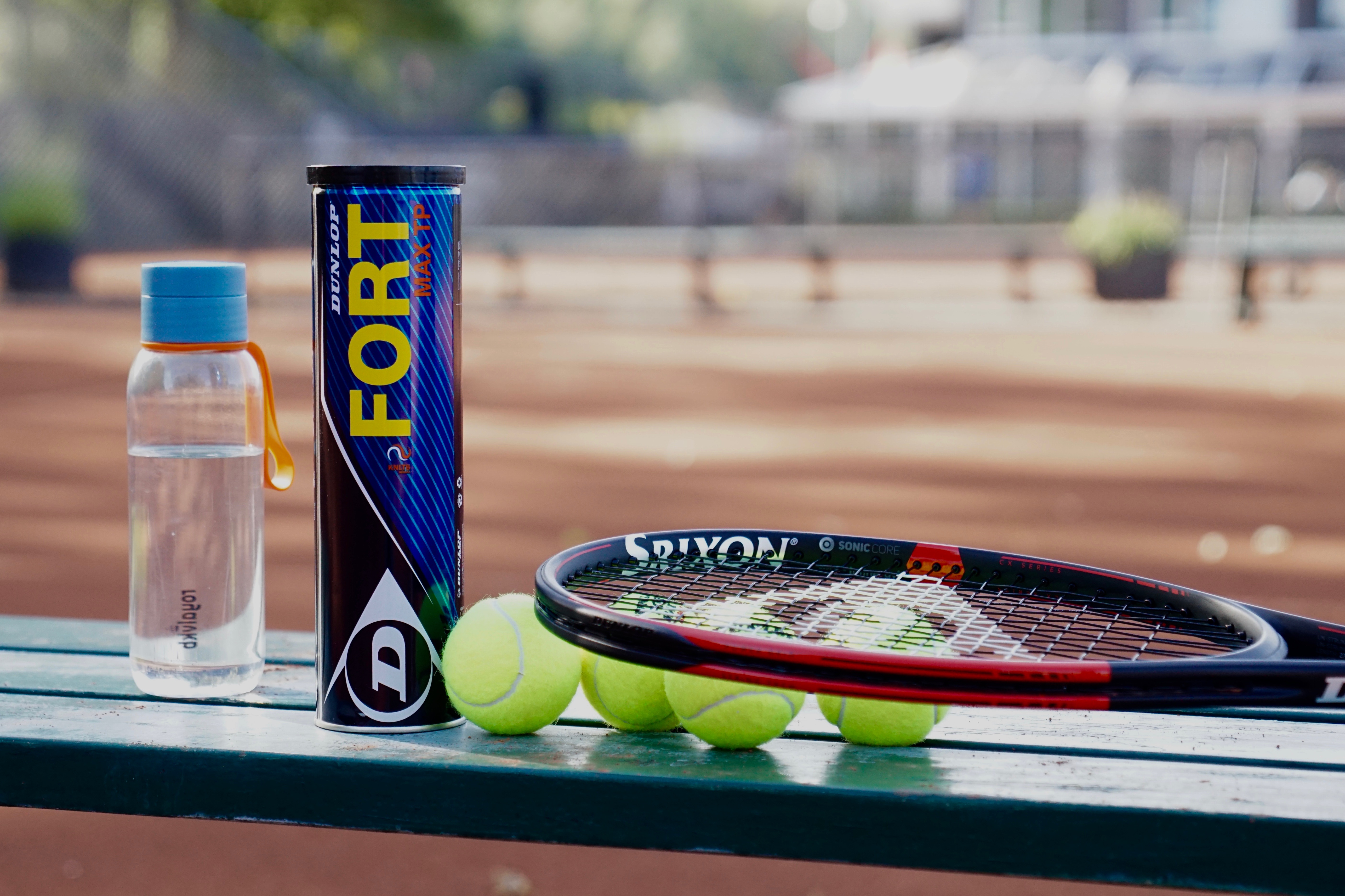 Dunlop Racket tennisballen blik ballen algemeen