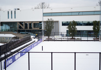 KNLTB NTC Amstelveen sneeuw