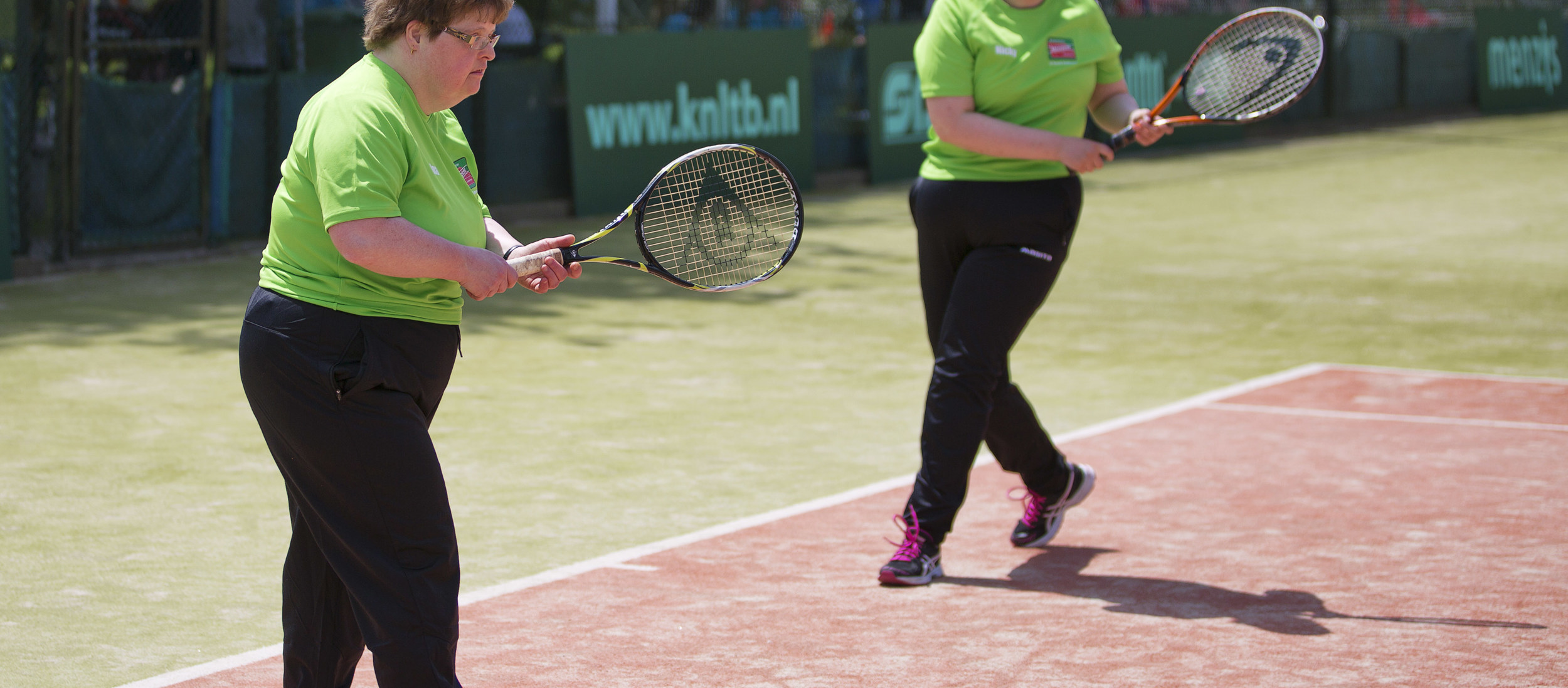G-tennis 2 vrouwen dubbelen