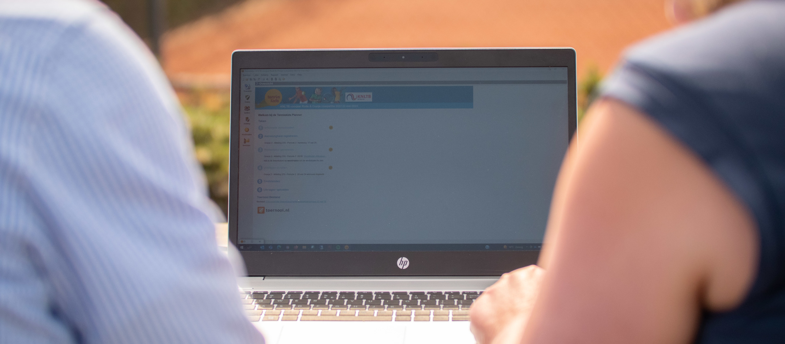 Vrijwilligers laptop