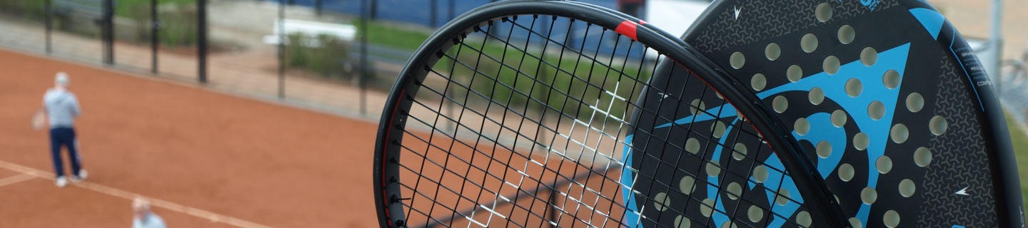 Dunlop tennis en padelrackets