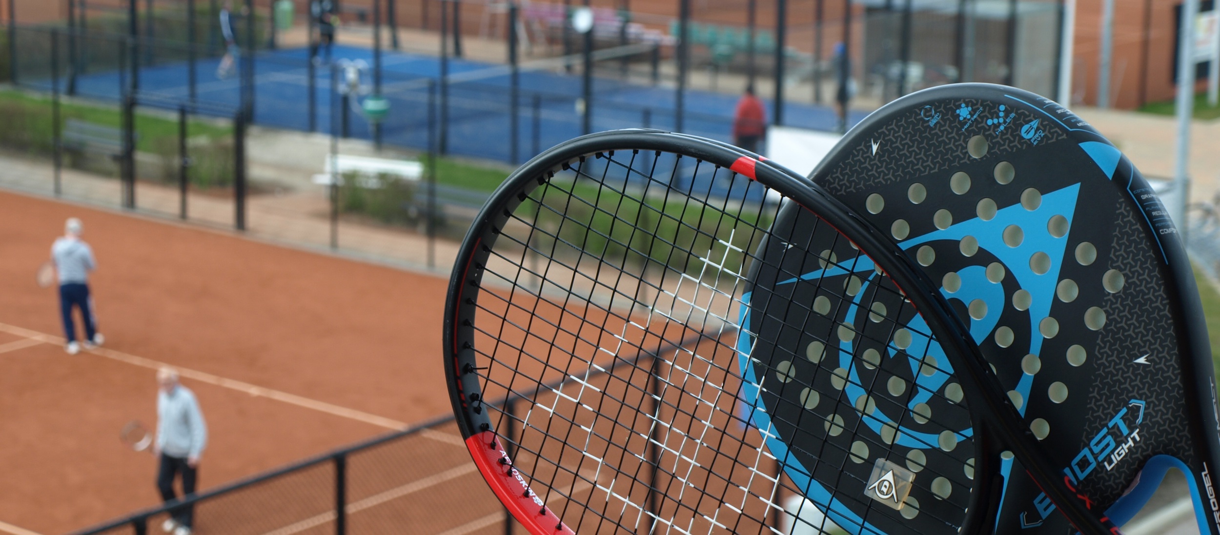 Dunlop tennis en padelrackets