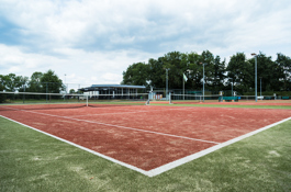 Kunstgras tennisbaan Kunstgras tennisbaan