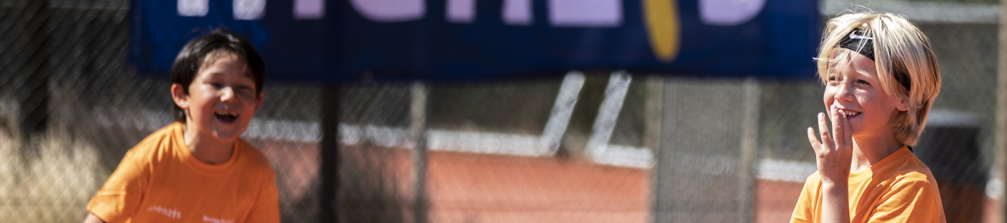 tenniskids oranje menzis plezier