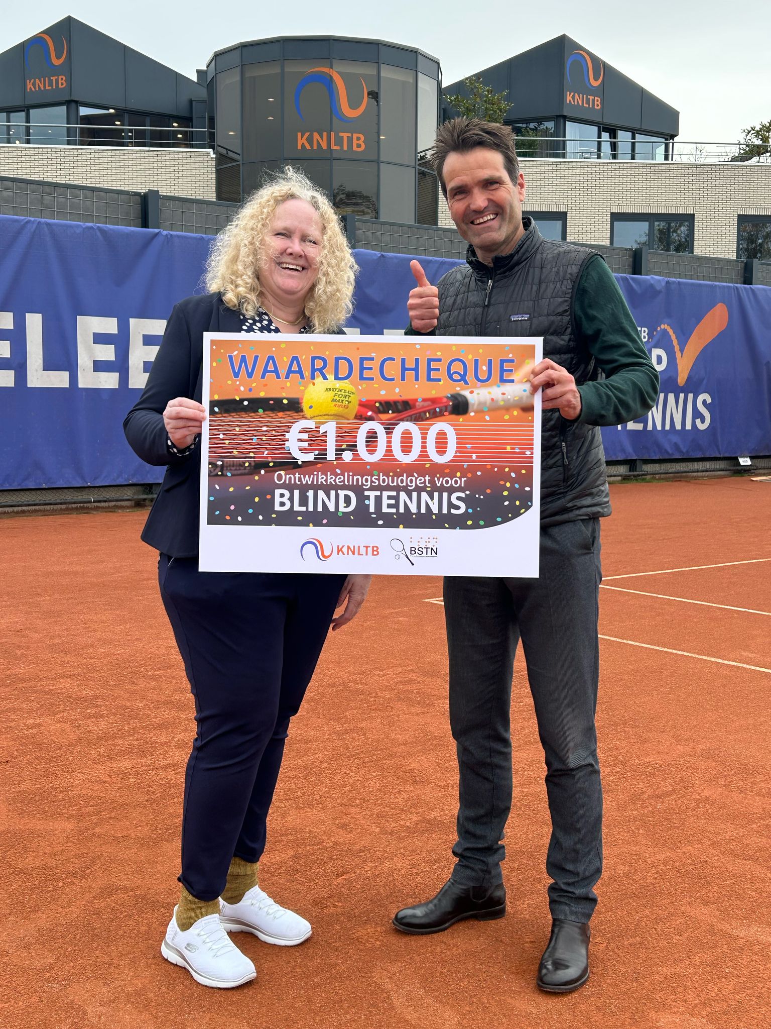 Foto Cheque Blind Tennis 1