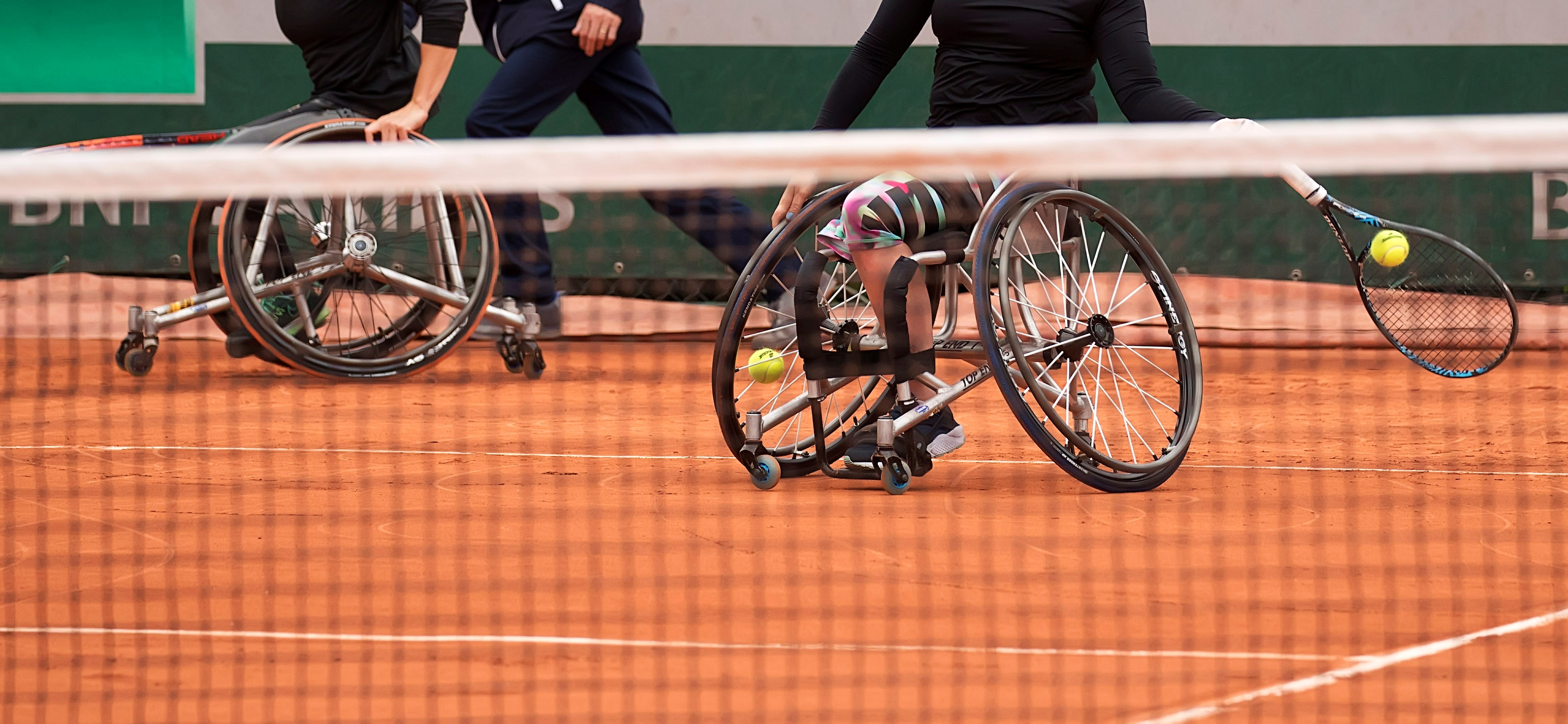 Rolstoeltennis dubbelspel