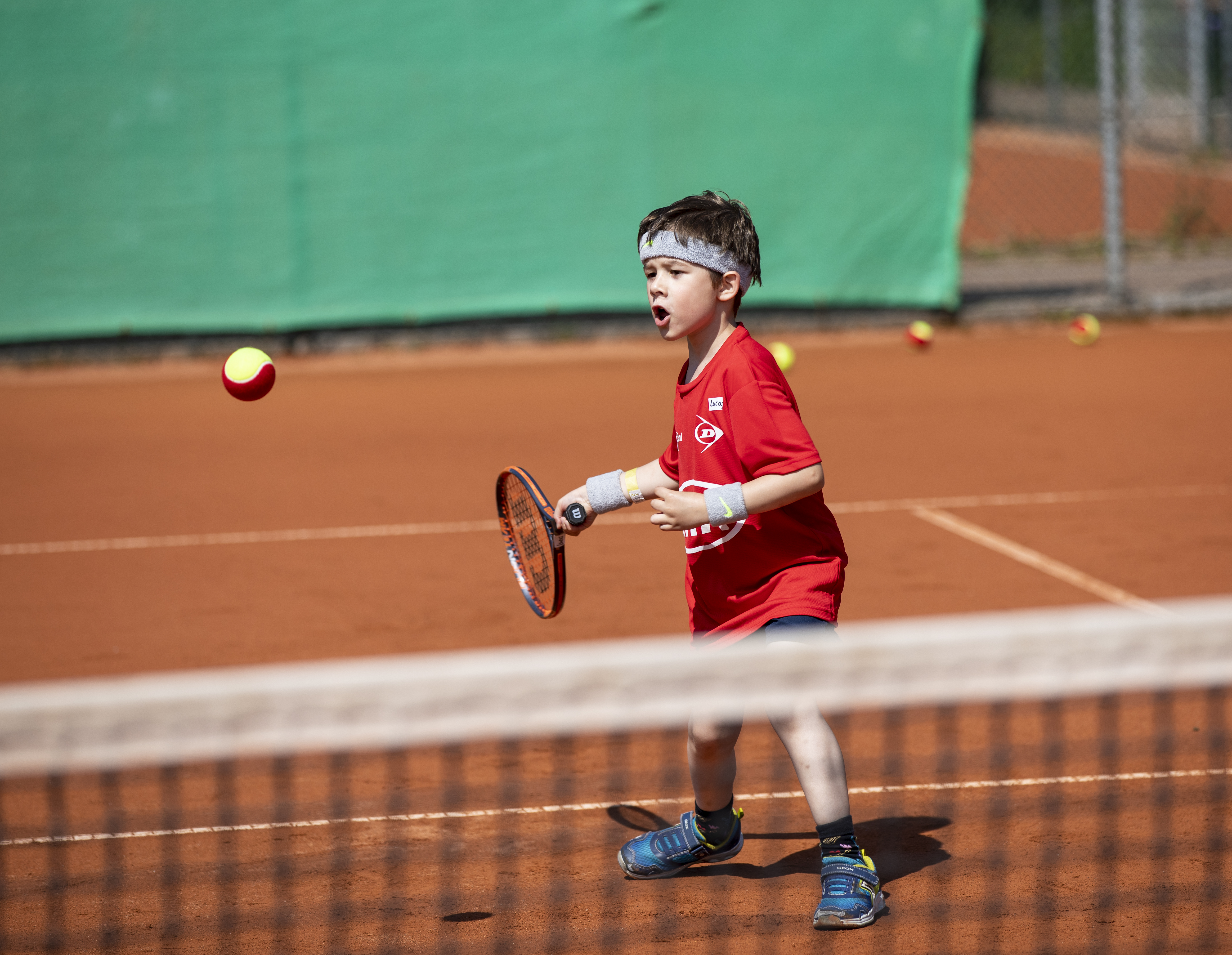 Tenniskids Rood training