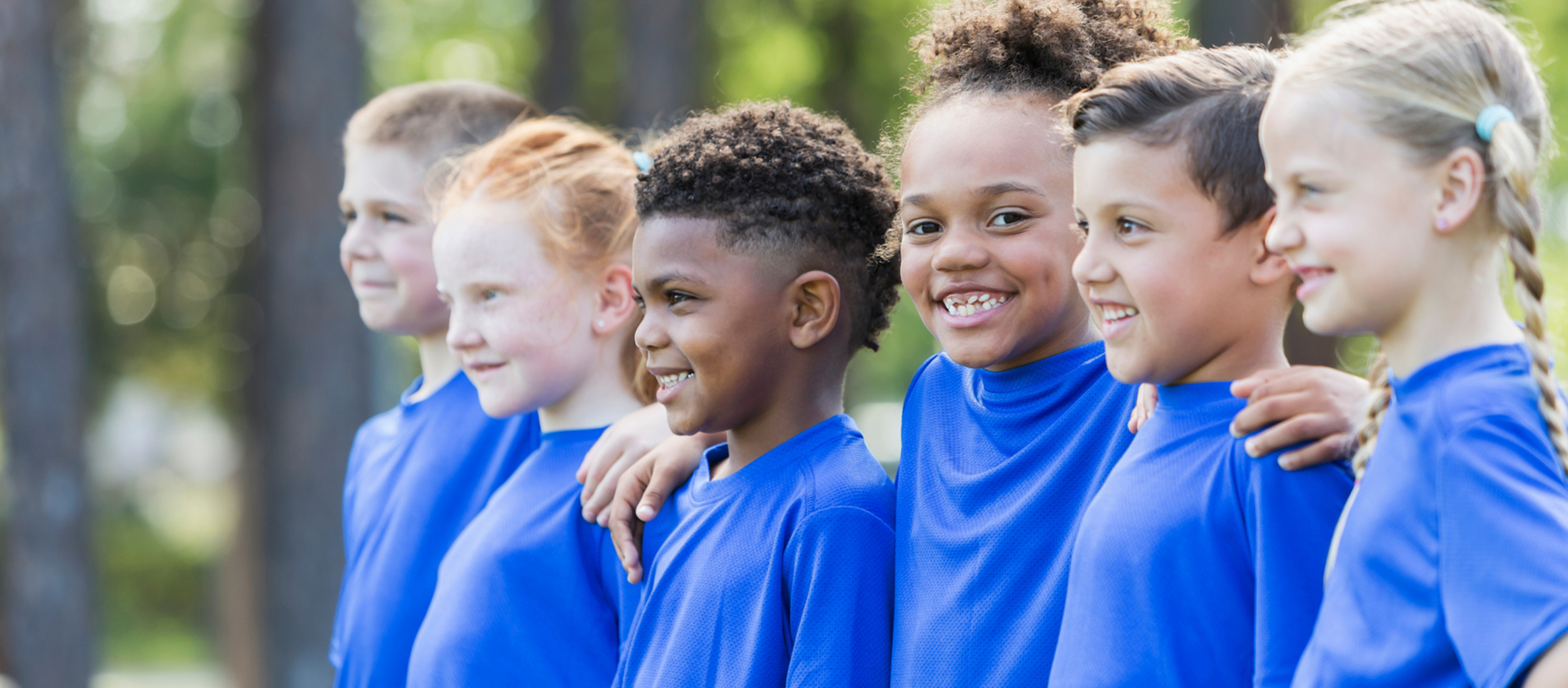 Kinderen Op Een Rij