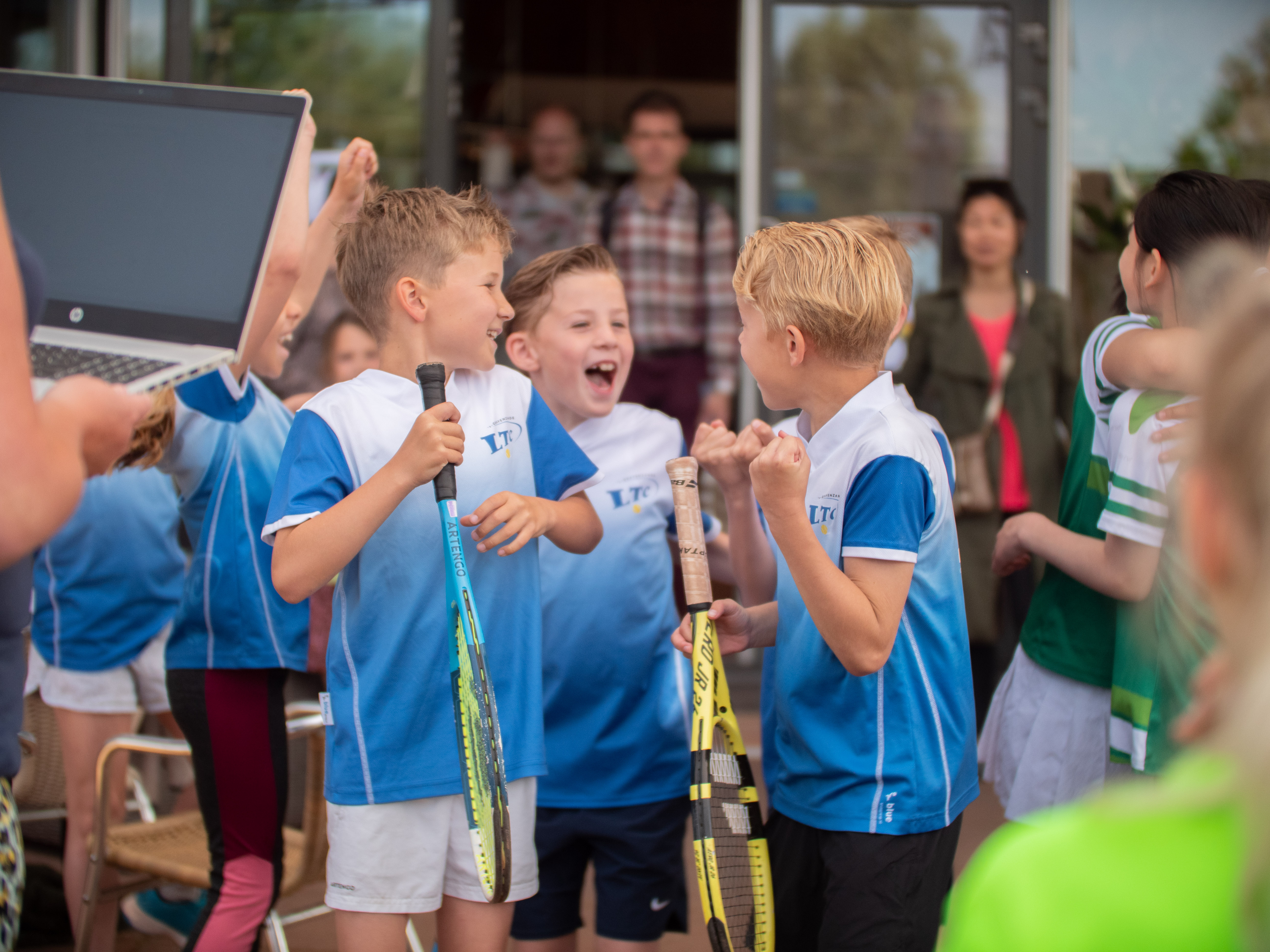 Jeugd competitie winnen team (1)