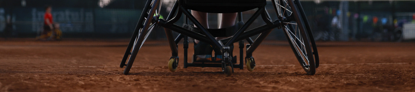 Rolstoeltennis gravel
