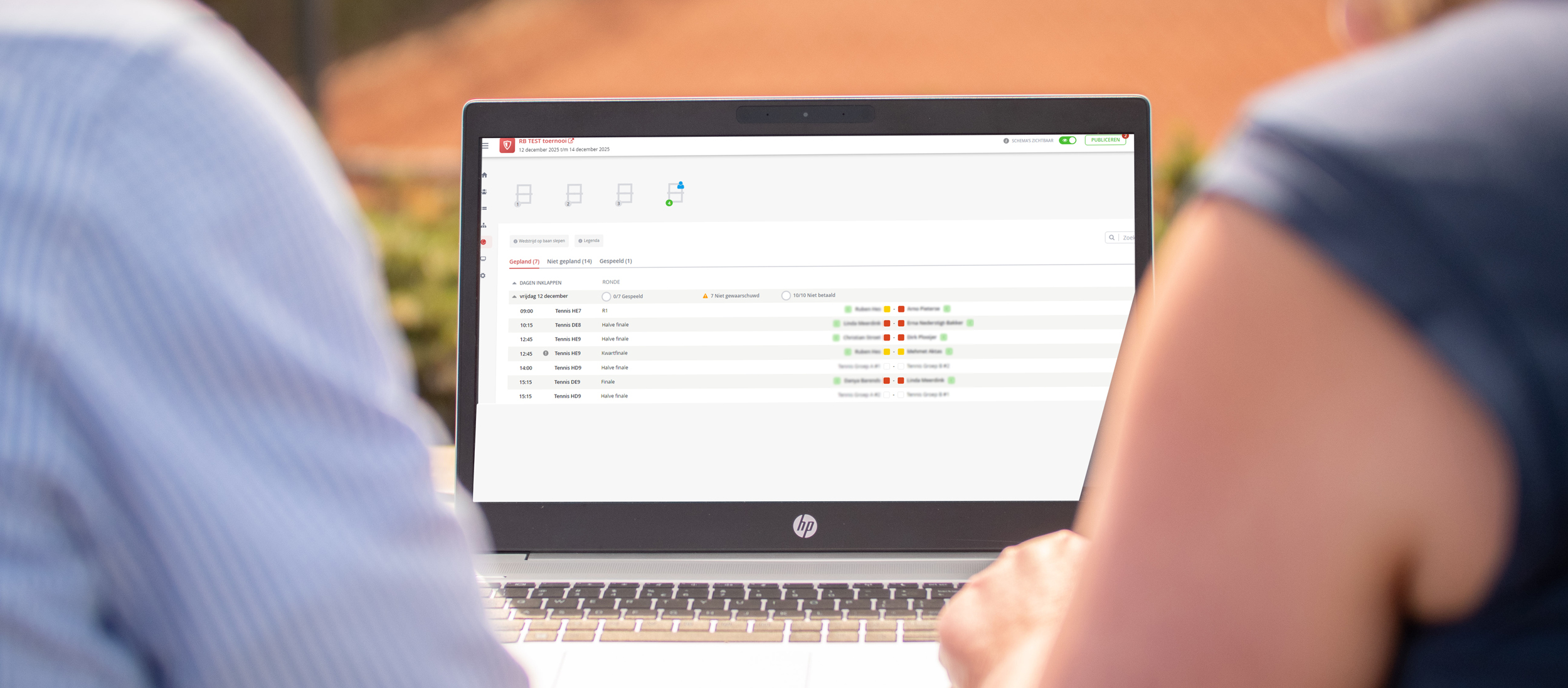 Online Toernooiplanner