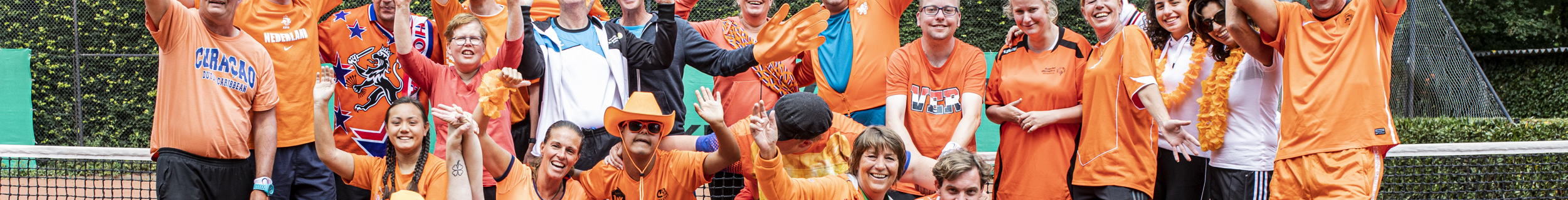 G-tennissers groepsfoto