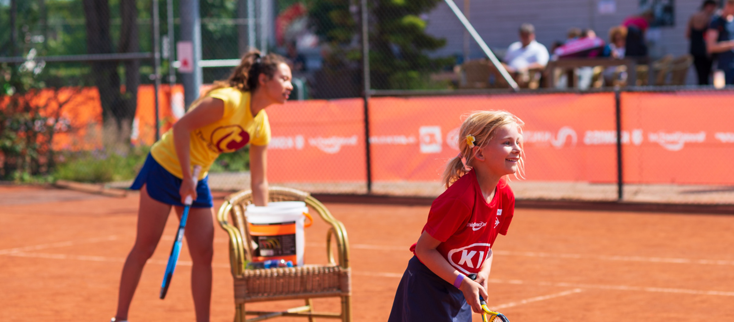 Tenniskids tennisleraren