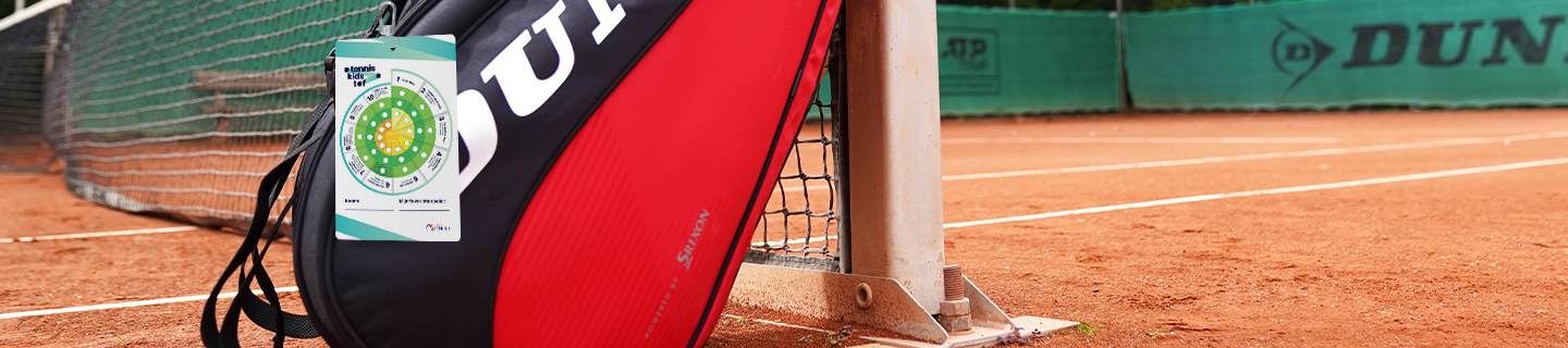 KNLTB Tenniskids TOF kaart aan tas